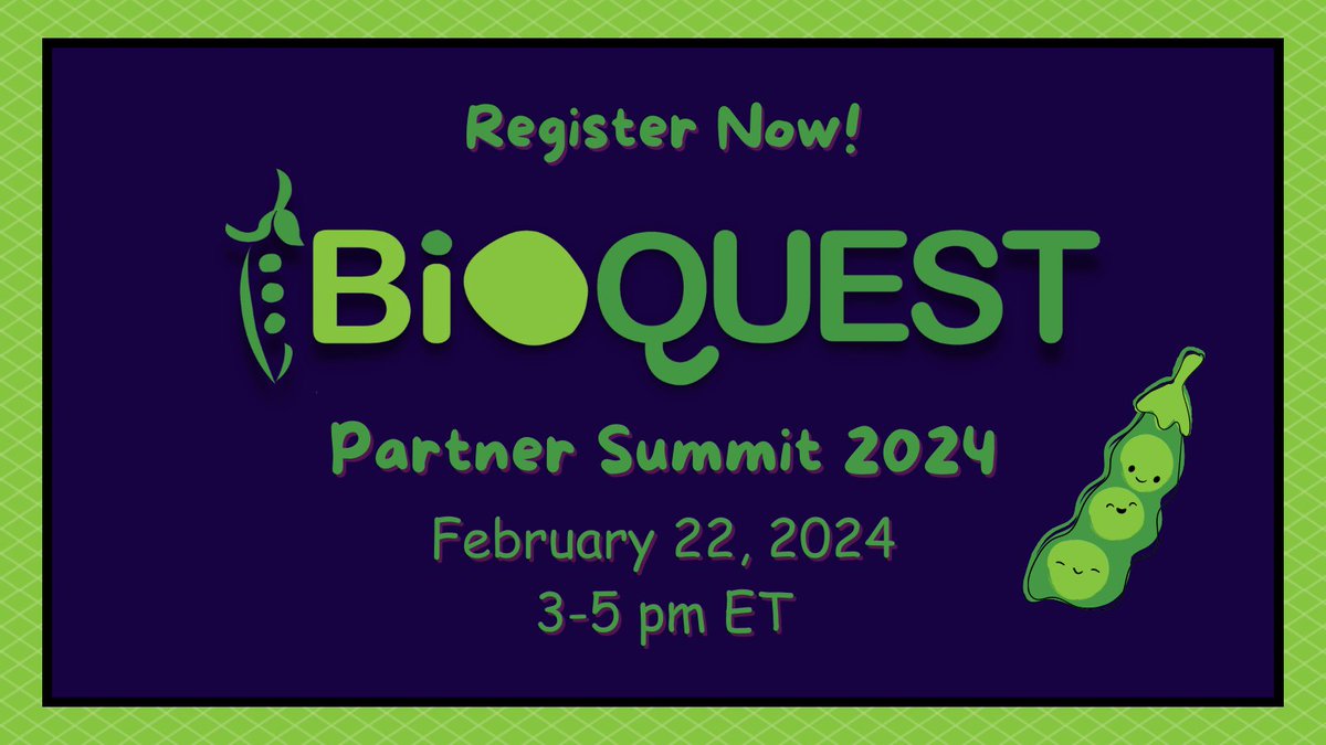 🎉Register now for the BioQUEST Partner Summit which will be held February 22, 2024 from 3-5pm ET. Come celebrate our partners’ accomplishments, & connect with communities at this virtual event! Learn more and register: qubeshub.org/community/grou…