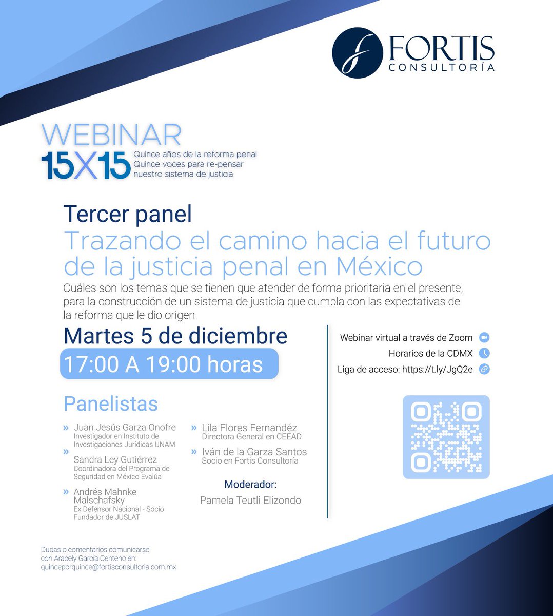 dconstitucional's tweet photo. En el 3er panel del Webinar 15x15 organizado por @Fortis_Mx, @sjleyg, @garza_onofre, @LilaZaire, Andrés Mahnke y yo estaremos conversando sobre el futuro del sistema de justicia penal en México.

¡Les esperamos a las 17hrs!

Acceso directo al Zoom: https://t.co/WGEjBkTFHD https://t.co/XoZrxiWj4A
