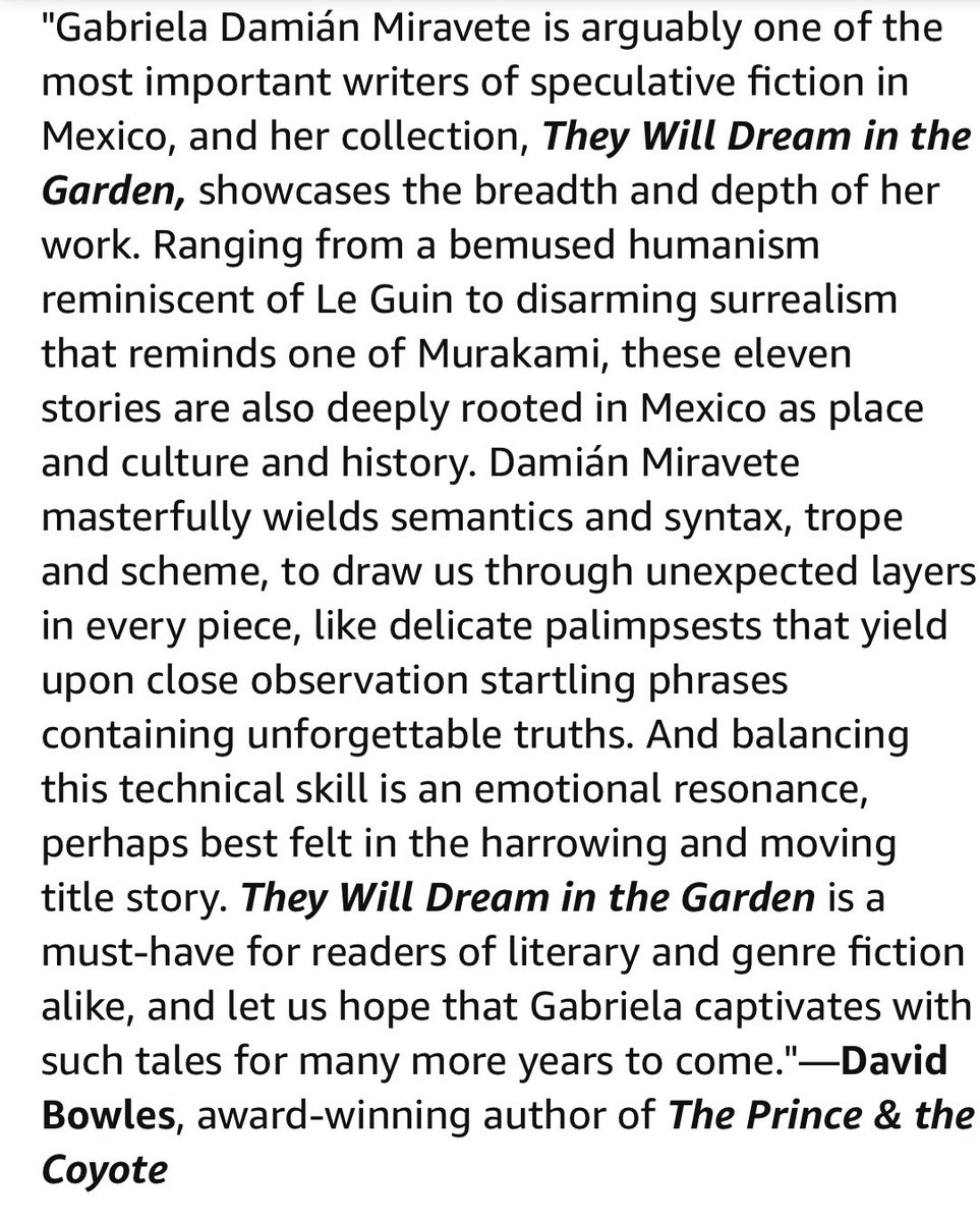 gabrielintica's tweet photo. ¡Ya existe en el mundo! Feliz día de publicación a 📘💙#TheyWillDreamInTheGarden. Pueden comprarlo aquí para apoyar a una librería local en EUA: https://t.co/SQIThMQr2D
o por aquí también: 
https://t.co/gwds4AONvs
¿Está bueno? Que no lo diga yo, sino estas geniales personas 😍: https://t.co/fI1ETaWgkJ