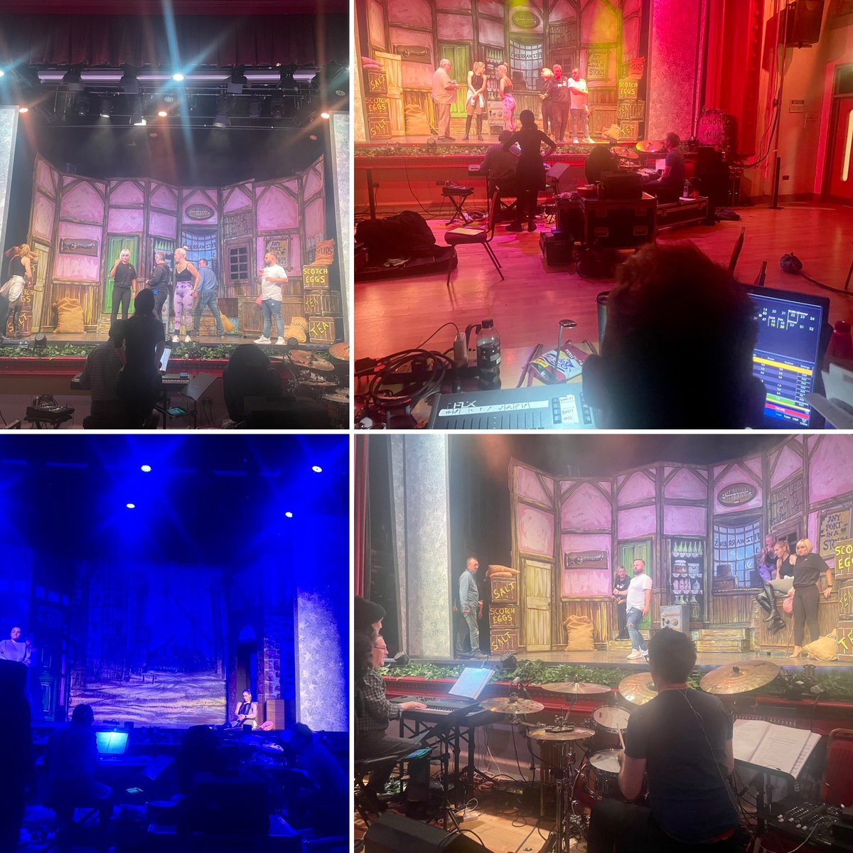 Owenmoneypanto's tweet photo. Same day 🌙 different tech 🚥🎹🥁 @MetAbertillery 🎭⚔️🐈 https://t.co/6NbtEZ2TFr
