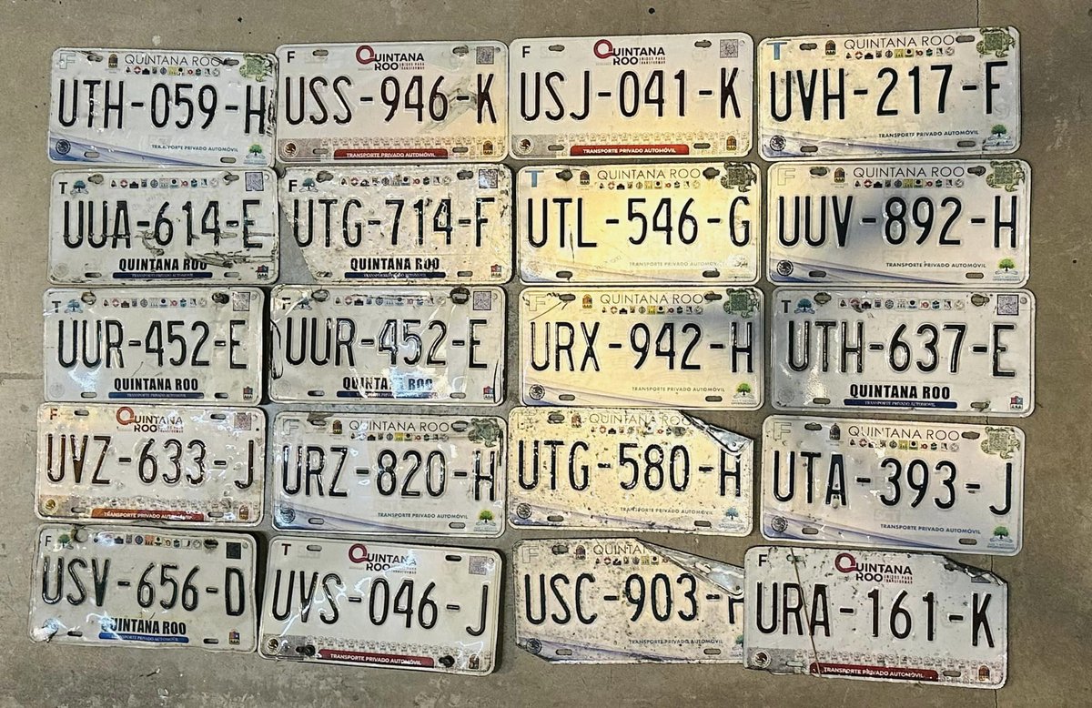 TransitoBJ's tweet photo. #ApoyoSocial

¿Alguna es tuya?
Mantenemos en resguardo las siguientes placas, si alguna te pertenece, envíanos un mensaje vía inbox para brindarte más información para poder entregártela. 📷 https://t.co/jRvMmuU66e