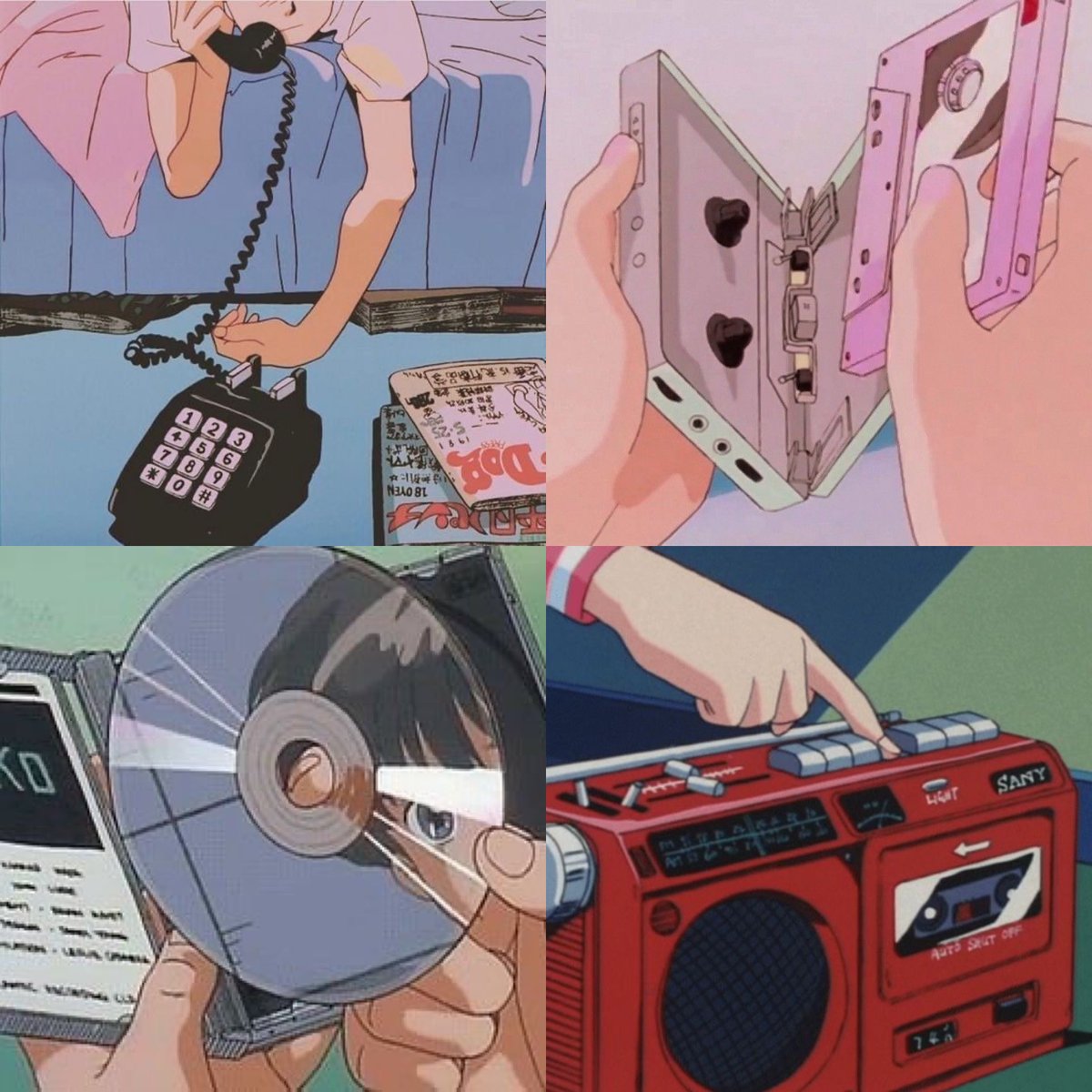 retro_anime's tweet photo. Retro anime aesthetic ✨ https://t.co/HAYf2Ab3Fb