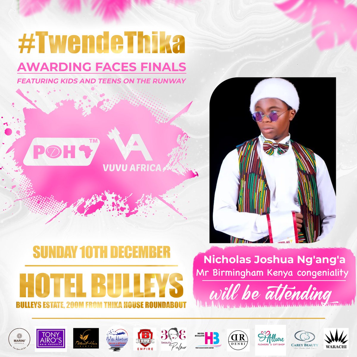 FOT_KENYA's tweet photo. #4days2go
@vuvuafrica
#KidsandTeensontheRunway #POHAxVUVU23faces #TwendeThika #TrumpIsNotWell NATO Amerix WashWash Tickets Nairobi Moses Kuria Tanzania President Ruto Kikuyus Juja Ivanka and Jared Parliament QB Trevor Lawrence Morocco Witch Brock Harvard Luo Nyanza Botswana Kisii https://t.co/xKykHakspt
