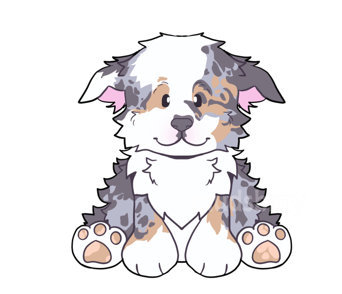 I FORGOT TO POST THEM HERREE AHHAHH!! Webkinz YCH for <a href="/theraphosids/">ᐧ༚̮ᐧ</a> , of her sweet aussie babys clover and olive !!!!