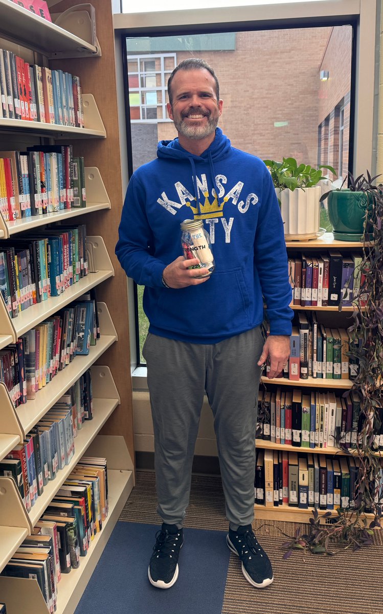 Our Wolf Jar Leader of the Week is.... Coach Rapp! 🏋️‍🏈
Coach Rapp wears many hats and excels in each role with absolute finesse! 🏆🎉 Thank you for all you do--we are proud to have you as part of the #EGMSWolfPack! #EPSAchieves