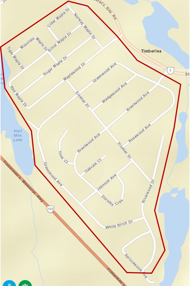 hfxgov's tweet image. We're advising residents that speed limits will be reduced from 50 km/h to 40 km/h in the residential area of Greenwood Heights. Details: brnw.ch/21wF3dg