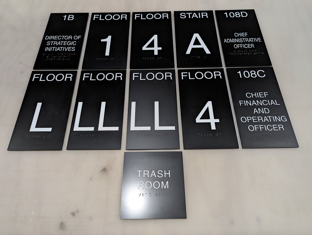 signsnewyork's tweet image. 🔎 Navigate with Ease! Our newly designed 🆕 FLOOR NUMBER SIGNS are here to guide your way. 🏢

🔹 Say goodbye to confusion and hello to a smoother, more efficient navigation experience. 🔄

#SignageSolution #WayfindingMadeEasy