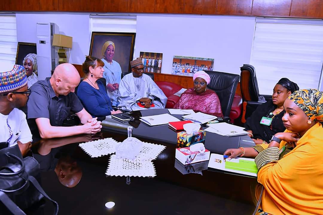 Sanne Chipeta, Senior Cousellor, Food and Agriculture from the Royal Danish Consolate General, today paid a working visit to the Deputy Governor of Kaduna State, @DrHadiza Sabuwa Balarabe in her office at Sir Kashim Ibrahim house.