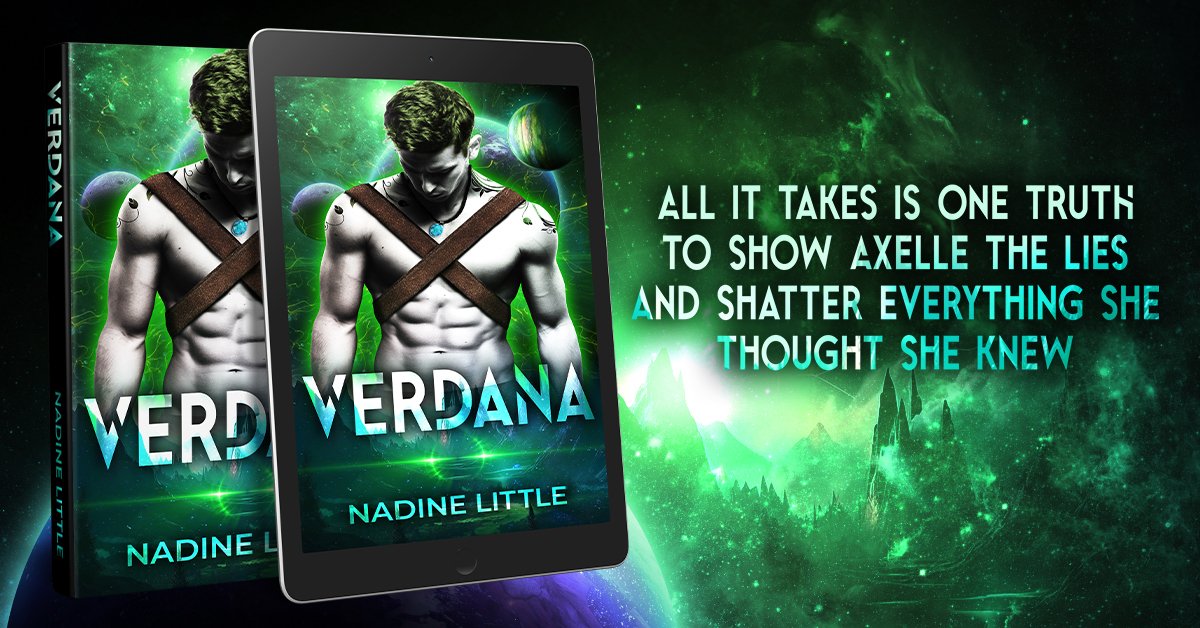 Nadine_Little_'s tweet image. And here it is! The new cover for my book coming out on the 15th of Dec. Isn't she a beaut? Also, first cover with a half-naked male torso for me 😅 Bonus points if you can tell me what's missing from said naked male torso...

#alienboy #romancebooks #scifibooks