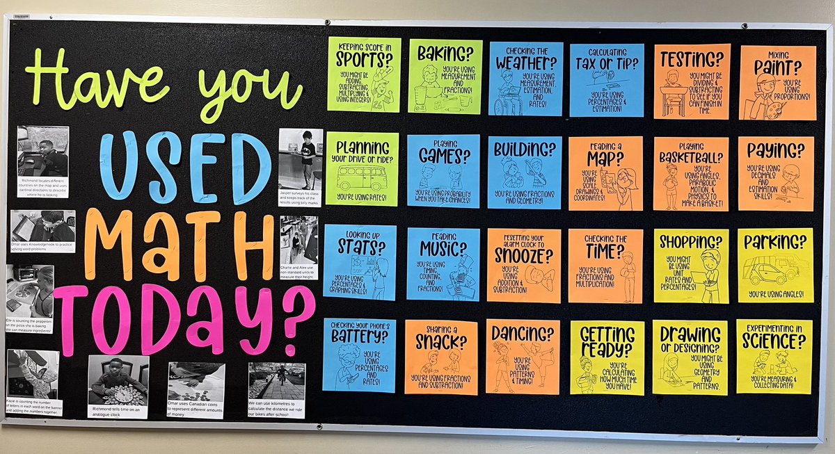 Making Math practical helps student engagement and reinforces authentic learning. <a href="/OCDSB/">OCDSB</a> <a href="/maryjanefarrish/">mary jane farrish</a>