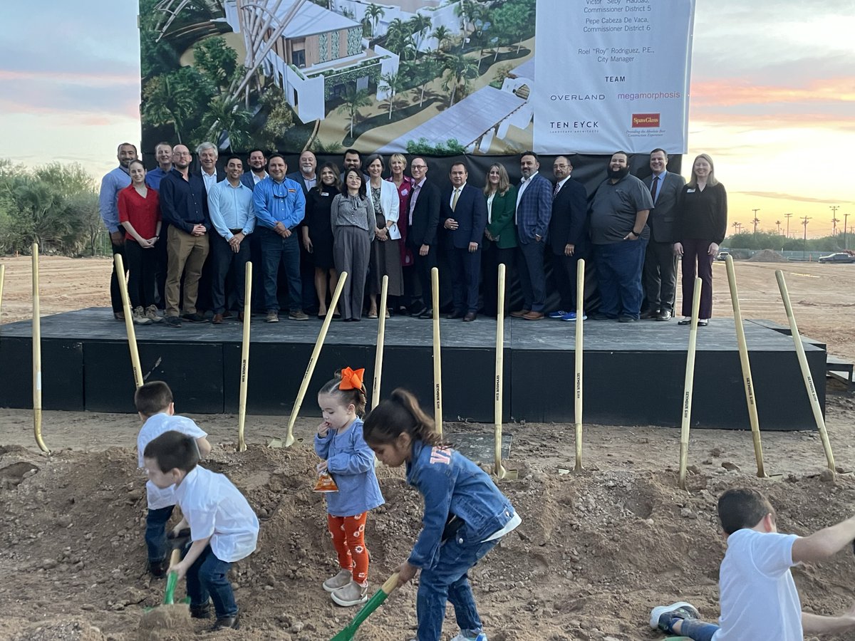 Groundbreaking of the Center for Urban Ecology at Quinta Mazatlán! A hub for ecotourism, education, and sustainability in McAllen, TX. 

#UrbanEcology #McAllenTexas