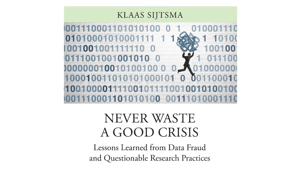 Interesting interview with Klaas Sijtsma on his book and on how he handled the Diederik Stapel #ResearchMisconduct case.
Interview: shorturl.at/krswD
Book: shorturl.at/tLN05
@WCRIFoundation @NRIN_Integrity @OpenScience_NL @tilburguni @HHS_ORI