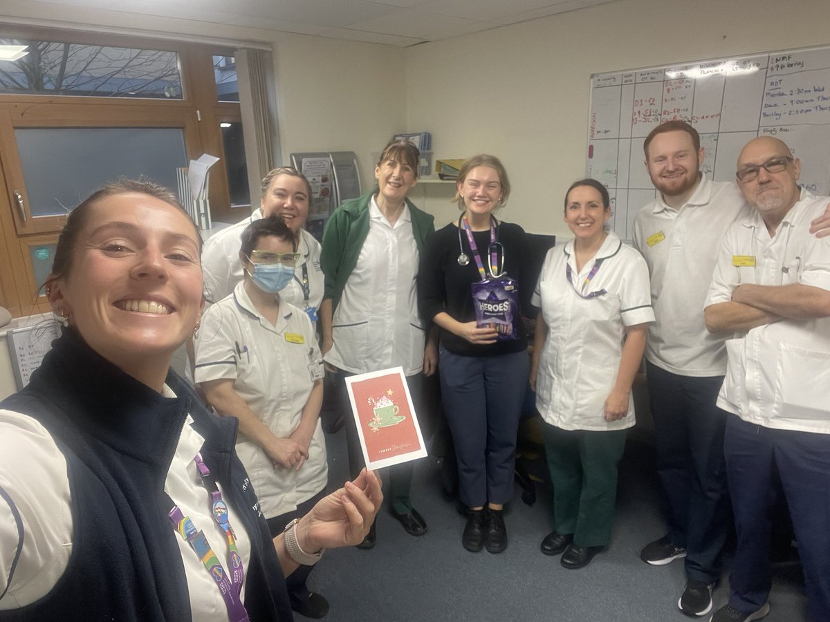 Today we said a sad goodbye to our F2 Dr Kelly who has been with us on Skylark and Kingfisher for 4 months. Thanks for all your hard work! You will definitely be missed and good luck in your next rotation!