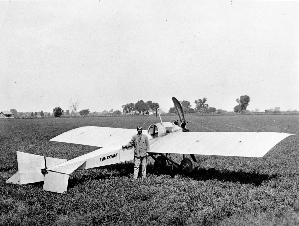 Cessna's tweet photo. Clyde and his Comet 💫

Today marks the birthday of Clyde Cessna, iconic aviation entrepreneur and founder of the Cessna Aircraft Company. Thank you, Clyde, for your incredible contributions to the aviation industry and our community ✈️

#FlyCessna #cessna #vintageaviation https://t.co/lJEGnamcPA