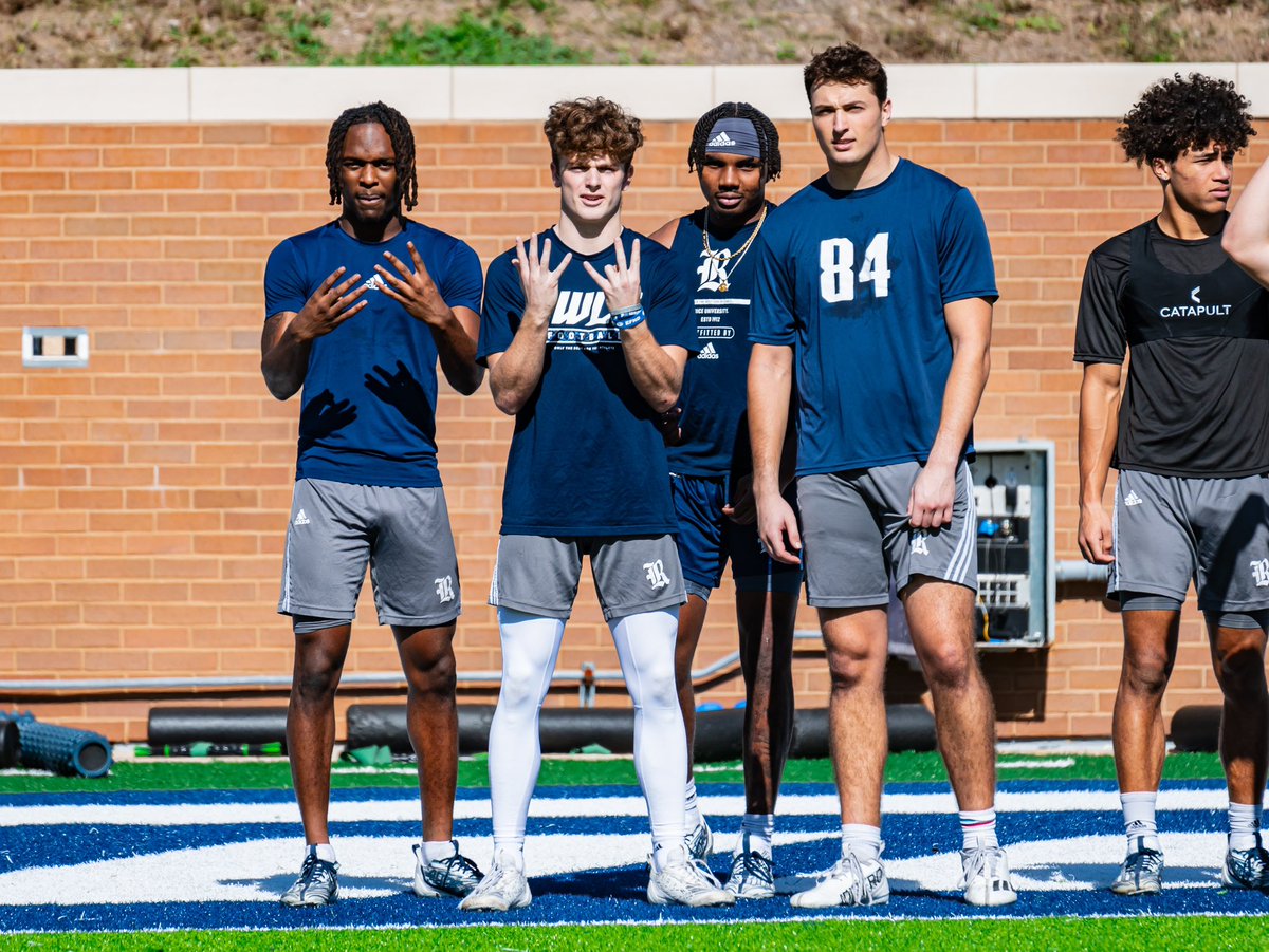 RiceFootball's tweet photo. Time to Work ⌛️

#GoOwls👐 x #RFND https://t.co/tNvNrXvfzW