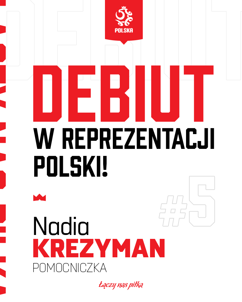LaczyNasPilka's tweet photo. Mamy DEBIUT!
🟢 Nadia Krezyman
🔴 Ewelina Kamczyk
___
82’ #POLGRE 🇵🇱🇬🇷 2:0 #UWNL #CzasNaNas https://t.co/13aN5EpzFx