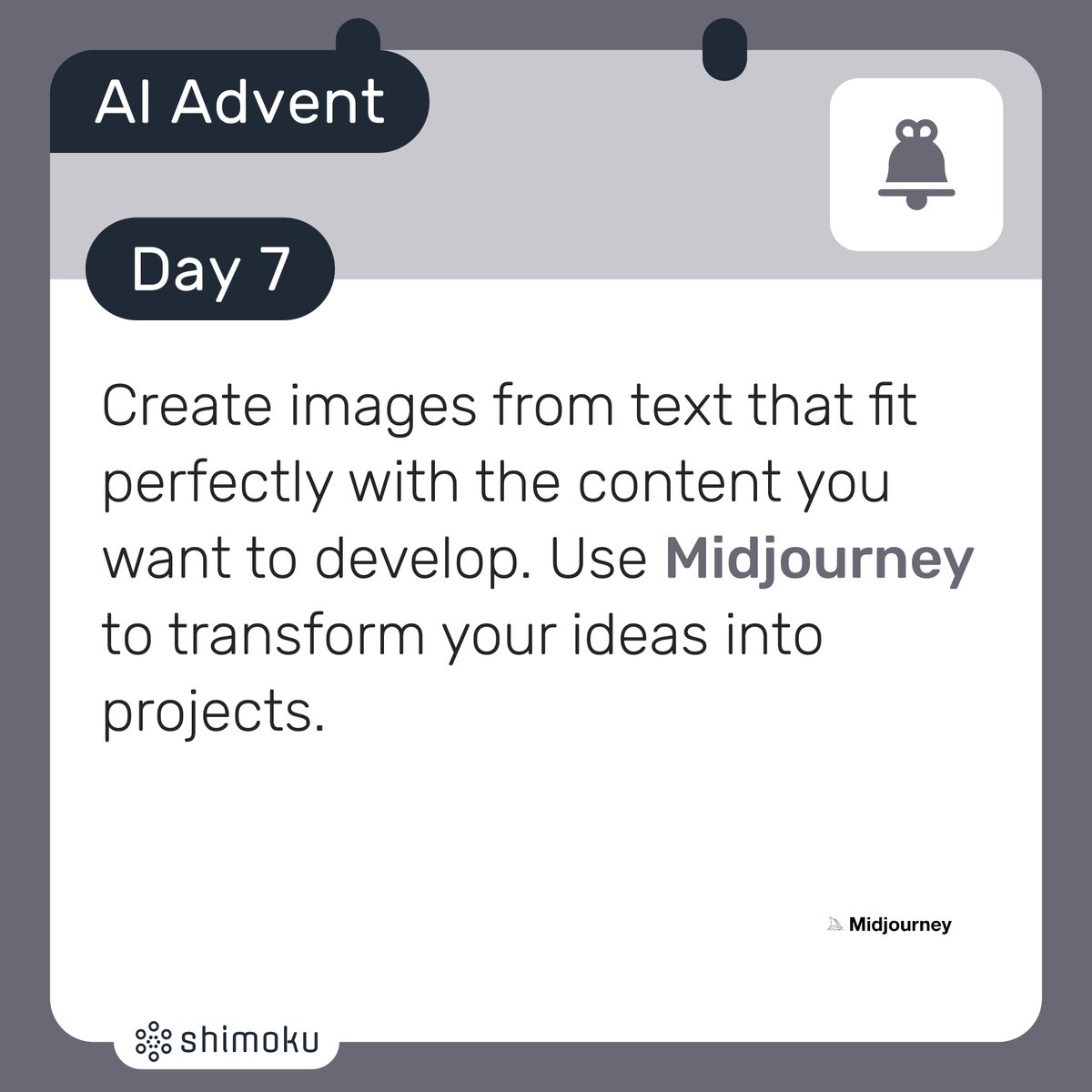 Meet Midjourney, a tool turning your ideas into visually stunning images. Effortlessly transform concepts with AI, aligning visuals with your content for effective communication.

#BusinessAI #Midjourney #VisualCreativity #StunningImages
