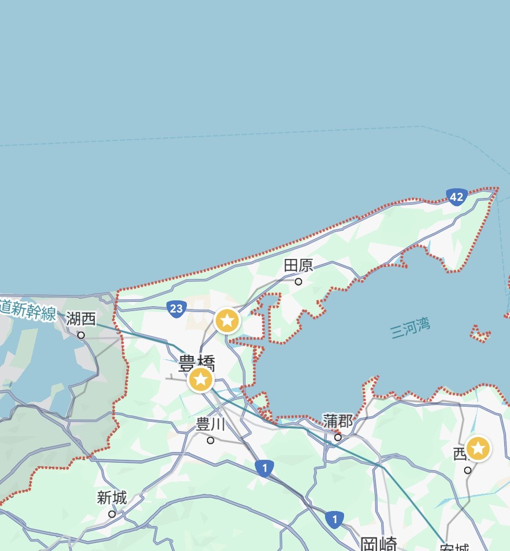 iwando22's tweet photo. 形が似てるもの。
ナミビアのカプリビ回廊と、愛知県渥美半島 https://t.co/sNaRmnqIu3