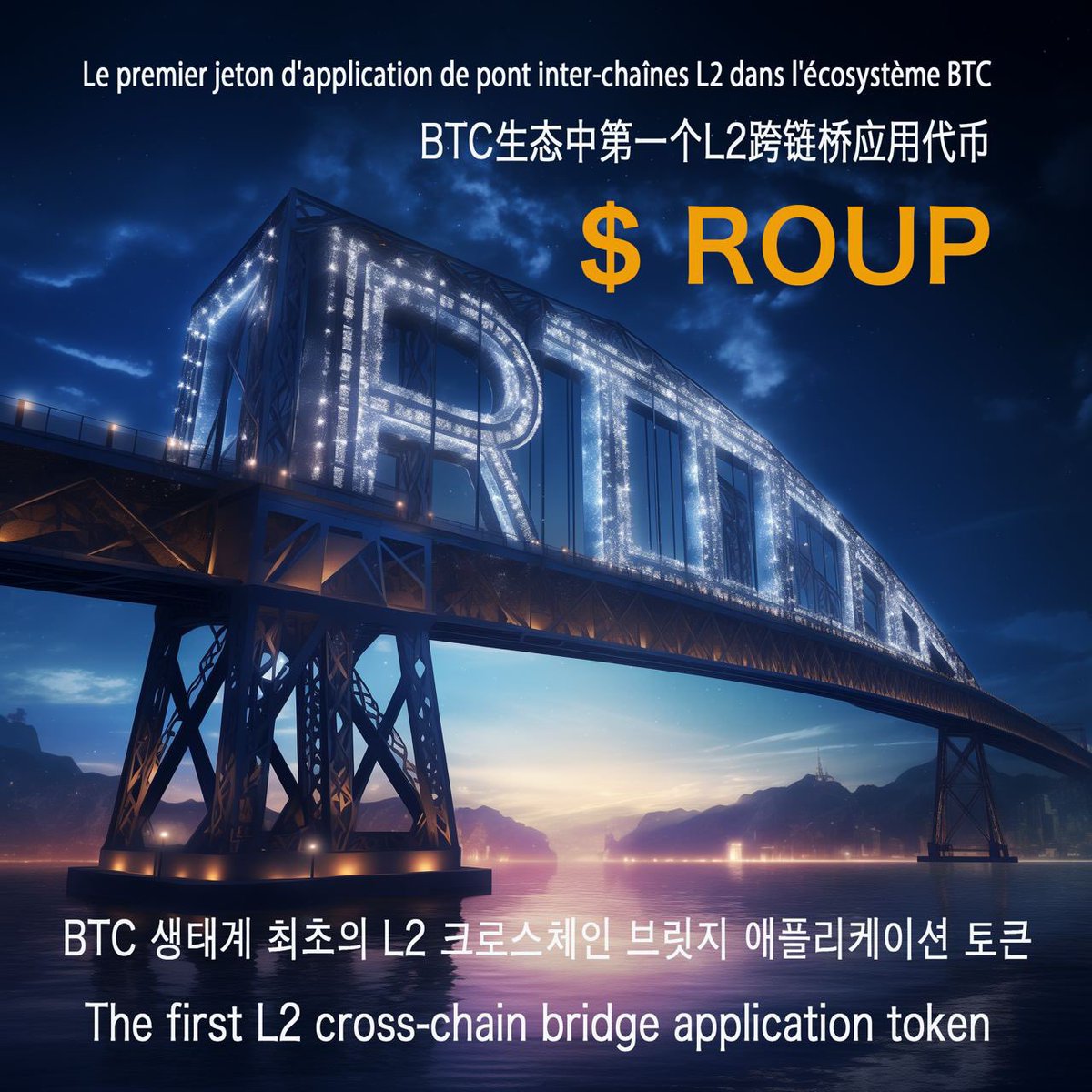 $roup 潜力股，大饼 L2，应用即将上线，目前横盘中，埋伏最佳选择🚀🚀🚀 #BRC20铭文 #BRC20生态 #btc   #brc20 #rollup