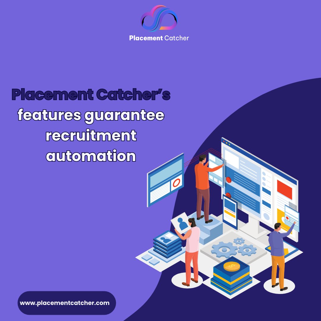 The functionalities of Placement Catcher ensure automated recruitment processes.

#hrsolutions #hrtrends #employeemanagment #processautomation #digitalhrms #hiring #humanresources #recruitment #startuphrtoolkit #cloudbased #businesscontinuity #hrmanagement #smarthrms