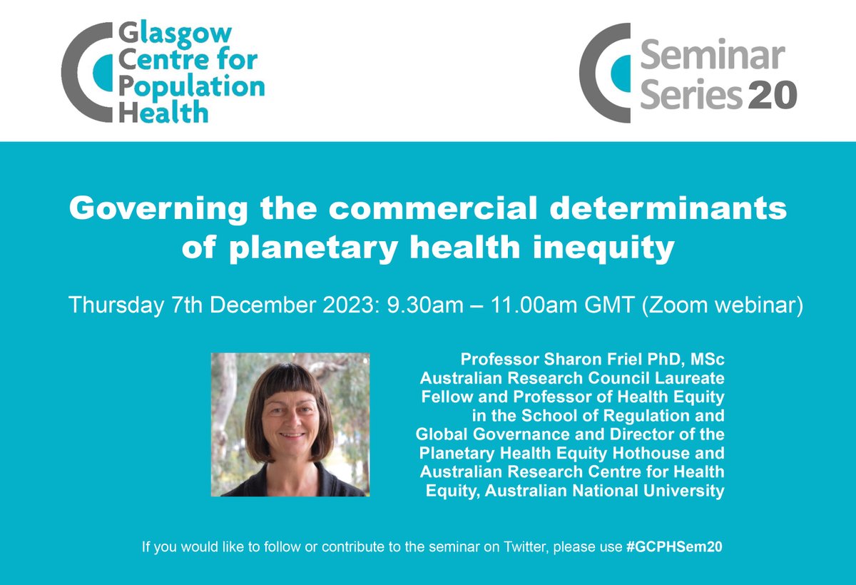 Glasgow Centre for Population Health tweet media