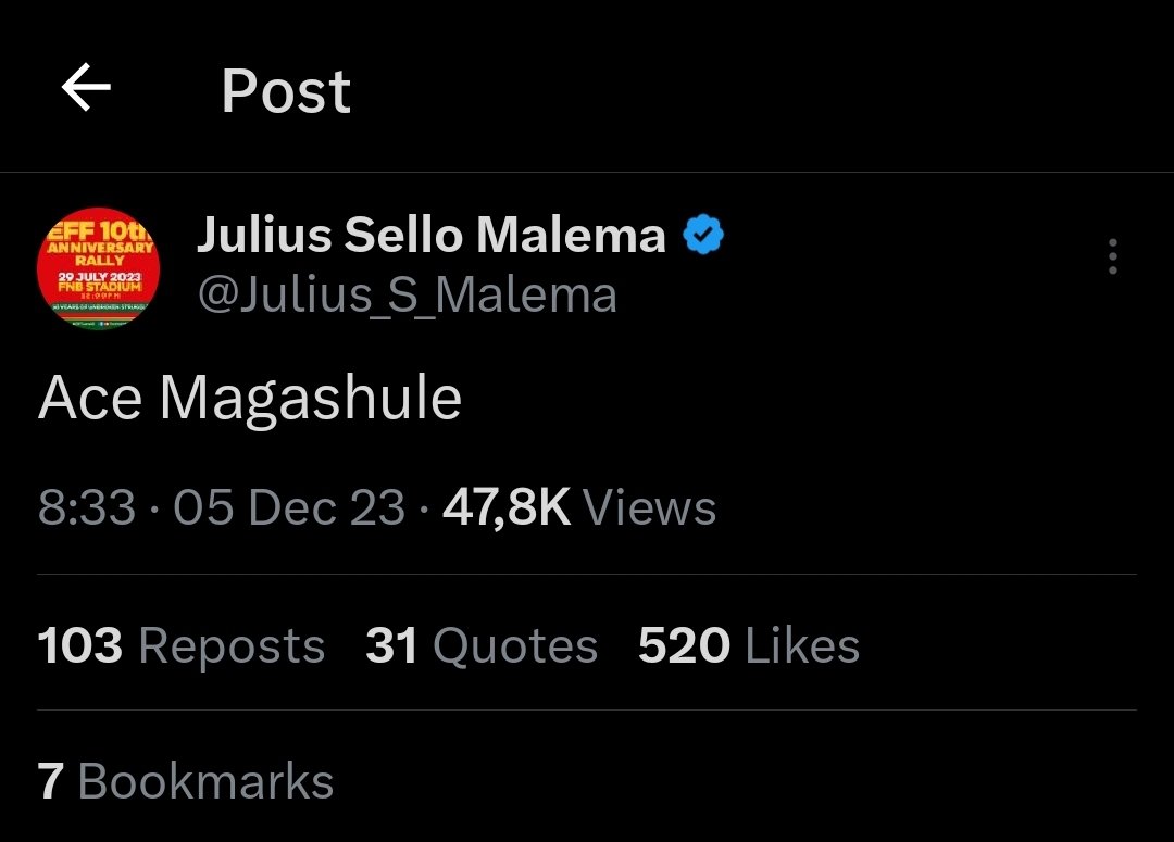 Underestimating Julius Malema is a mistake. Regardless of one's political stance, acknowledging his influence and strategic approach is crucial. Stay informed, engage in constructive dialogue, and appreciate the complexity of political dynamics.  #JuliusMalema #PoliticalInsight