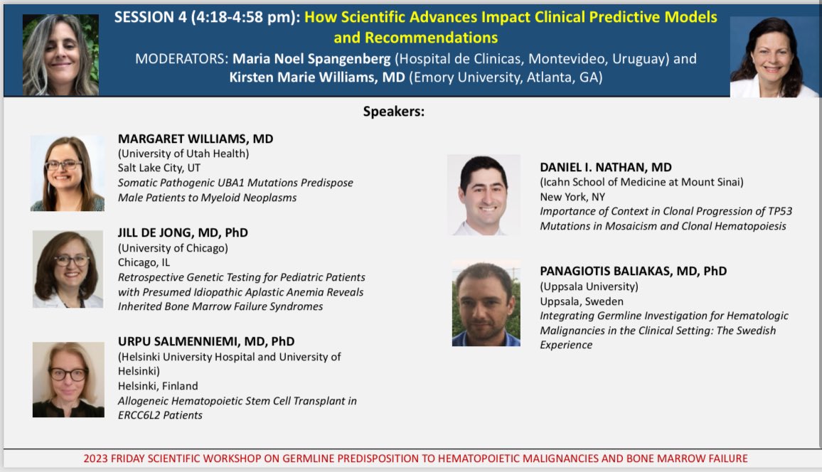 harry_lesmana's tweet photo. Just less than 4 days to #ASH23, starting of the #germline predisposition series, please join us at Scientific Workshop on Germline Predisposition to Hematopoietic Malignancies and BMF on Friday, organized by @marrowgenes and Lucy Godley #CancerPredisposition #Genomics https://t.co/pzTUvVFoEm