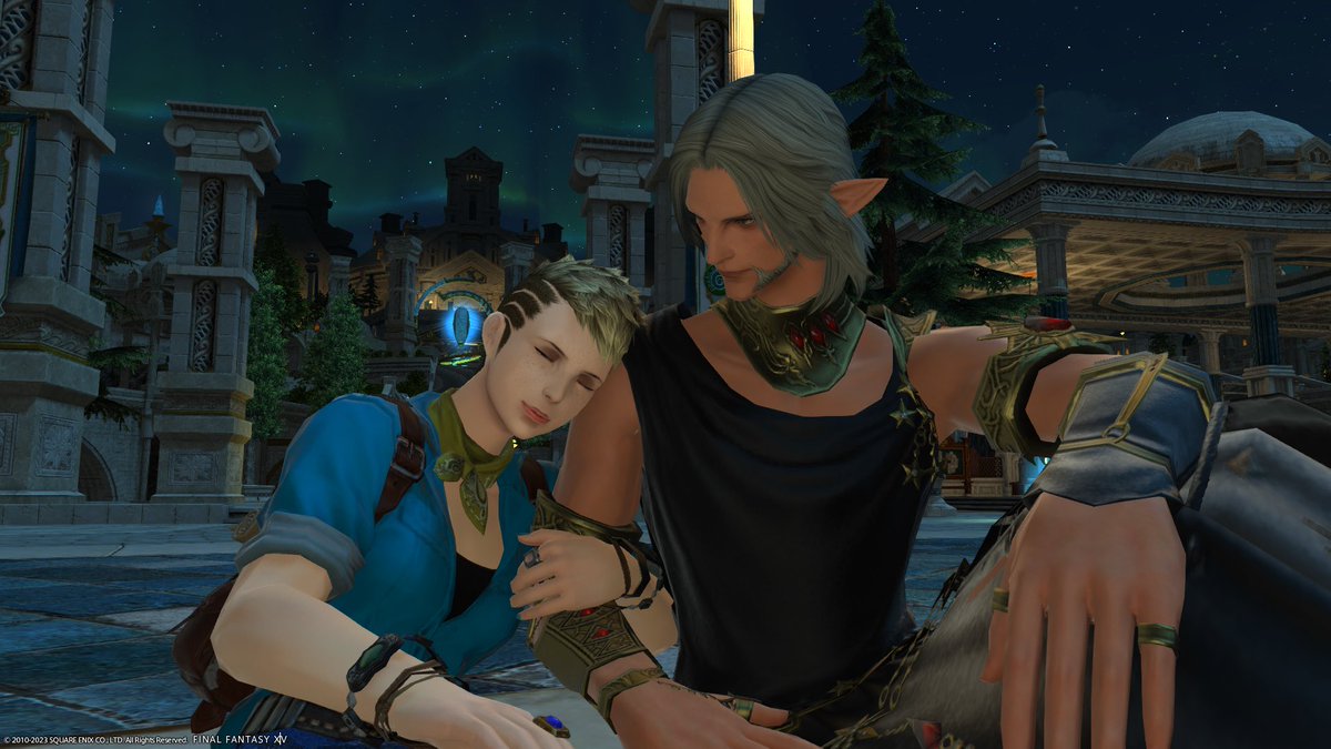 klopford's tweet photo. Been toying with the idea of shipping these two so I made some gposes #ffxiv #gpose #wolianger https://t.co/YSFs98xsS3