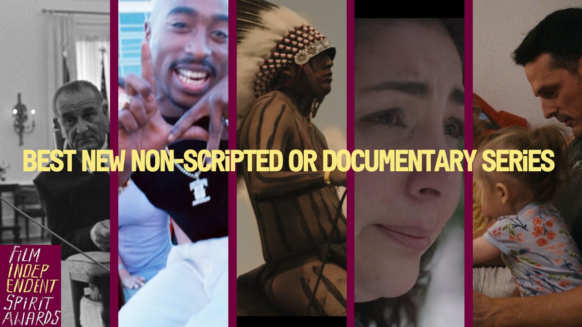 The nominees in the category of BEST NEW NON-SCRIPTED OR DOCUMENTARY SERIES are: DEADLOCKED: HOW AMERICA SHAPED THE SUPREME COURT DEAR MAMA MURDER IN BIG HORN STOLEN YOUTH: INSIDE THE CULT AT SARAH LAWRENCE WRESTLERS