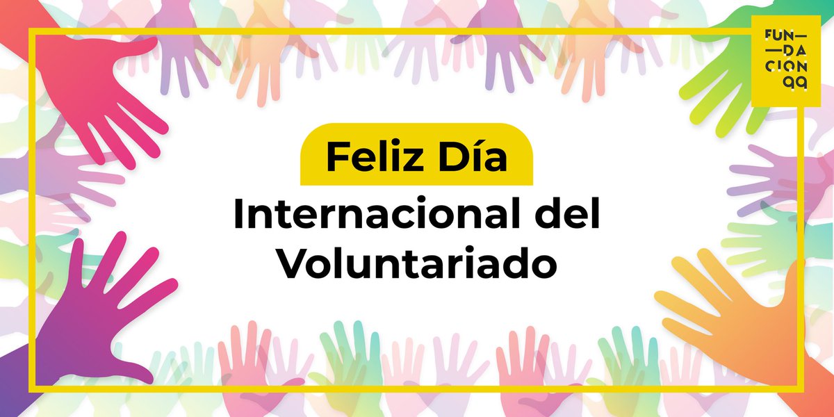📆En el Día Internacional del Voluntariado, queremos reconocer a todas aquellas personas que dedican su tiempo, energía y talento para hacer del mundo un lugar mejor🌎💫. ¡Gracias a todas y todos los voluntarios que marcan la diferencia! 🙏  #DiaInternacionalDelVoluntariado