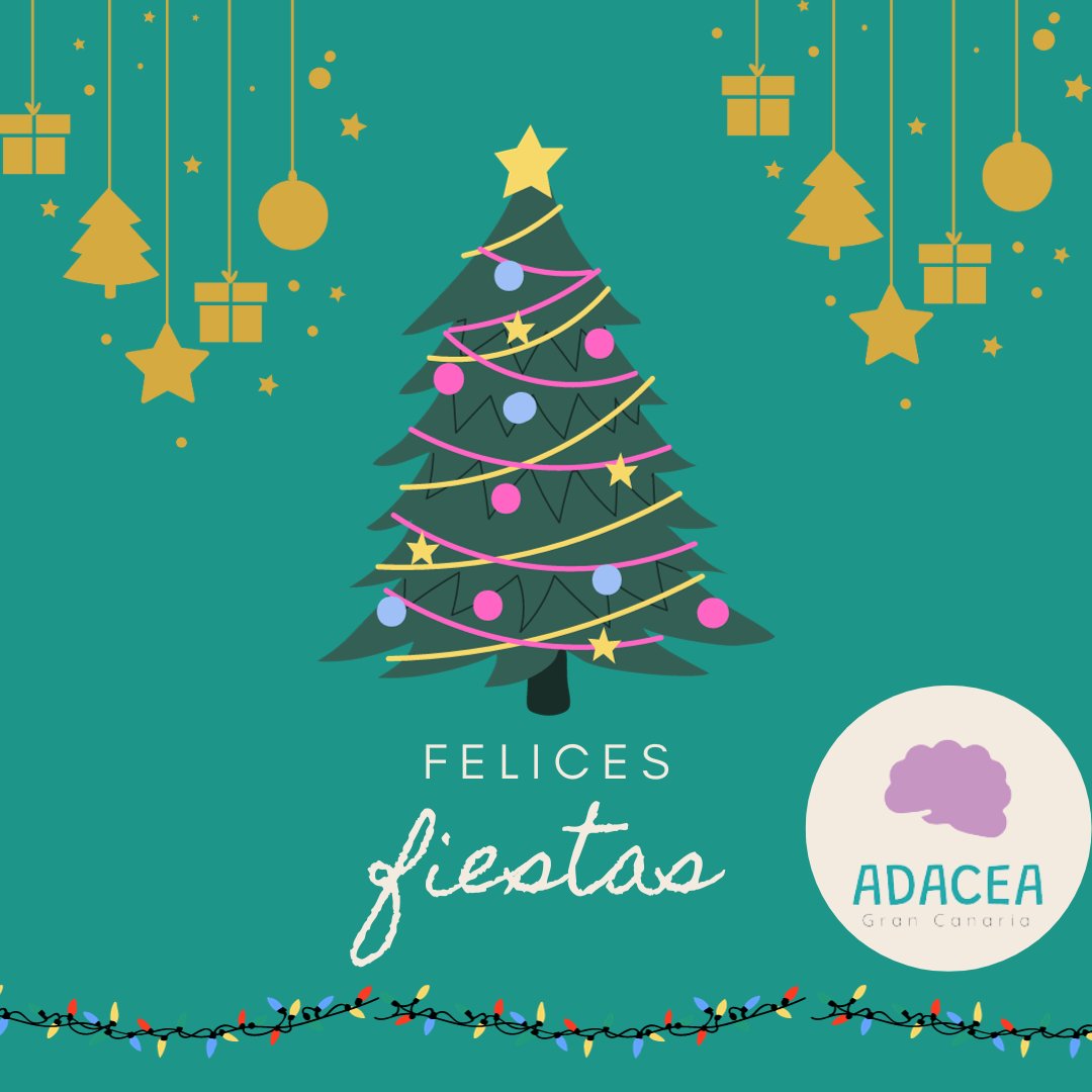 AdaceaGC's tweet image. LES DESEAMOS FELICES FIESTAS! 🎄🌟