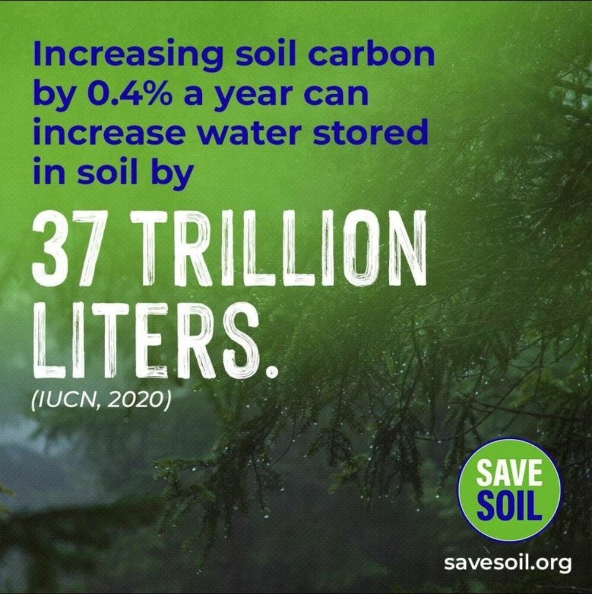mahant_param's tweet photo. Deteriorating soil diminishes water retention, heightening drought risks and exacerbating climate challenges. Join the call for policy action at #COP28UAE to safeguard our soil. Together #SoilForClimateAction #SoilHealth #SoilAction #soil #Sadguru https://t.co/rGsVSQm6rO