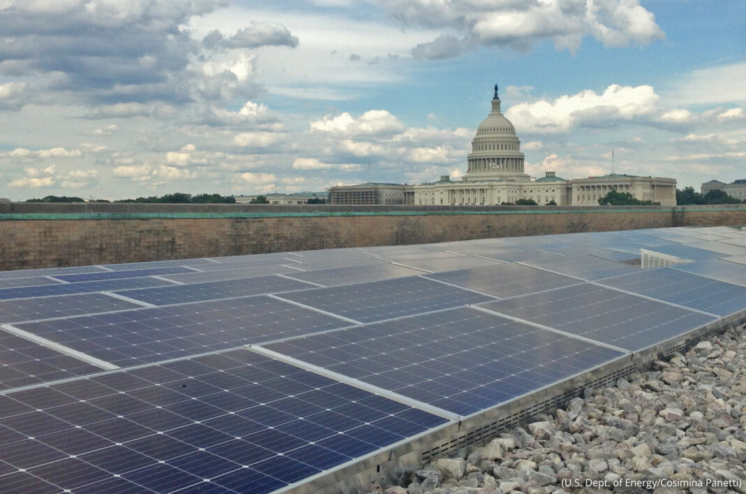 The United States is addressing the climate crisis and improving the environment. Declines in emissions put the U.S. on track to meet its goal under the Paris Agreement of achieving a net-zero emissions economy by 2050. Read more: share.america.gov/how-americans-…