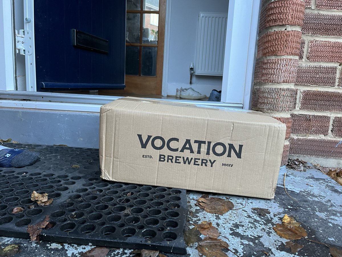Christmas beers arrived! Or some of them 😉 🍻 <a href="/vocationbrewery/">Vocation Brewery</a> 😍