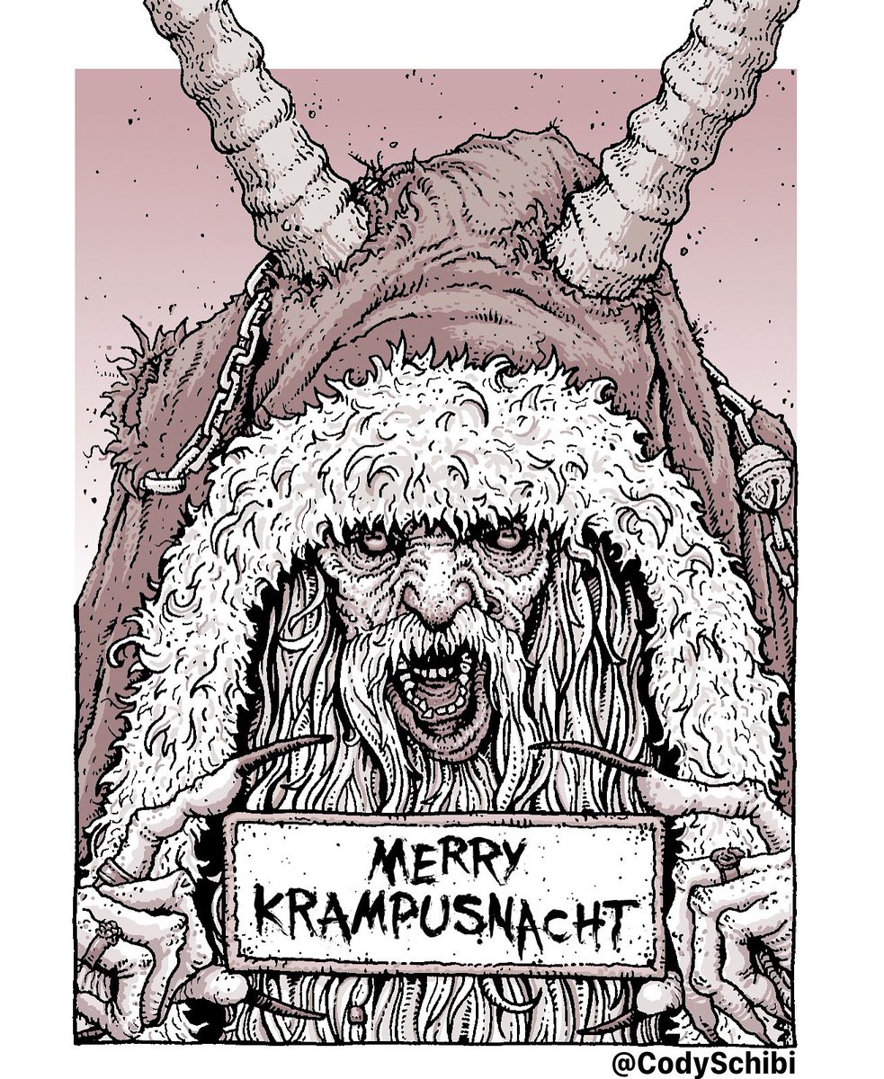 Merry Krampusnacht, kids…♥️