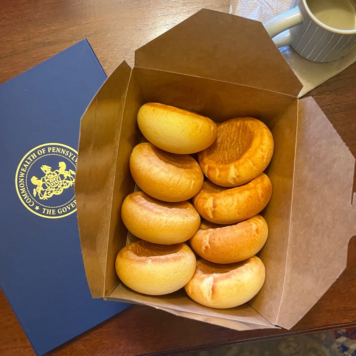 Whenever I'm in Allentown, my team on the road designates one person to head to Baristi Coffee Roasters and bring back as many pan de bonos as they can carry for our team in Harrisburg.
 
From all of us at Team Shapiro... keep doing what you're doing, Baristi Coffee Roasters!