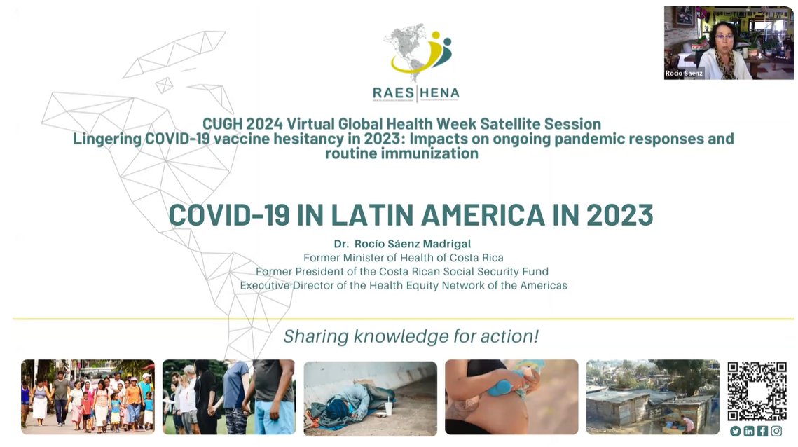 🌍💉Dive into the discussions on lingering COVID-19 #VaccineHesitancy and its impacts with the #SeveroOchoa Workshop & #CUGH2023 Virtual Global Health Week Satellite Session.

Watch the enlightening panel discussion here:

🎥 youtube.com/watch?v=uWrtBC…

#COVIDconsensus @JVLazarus