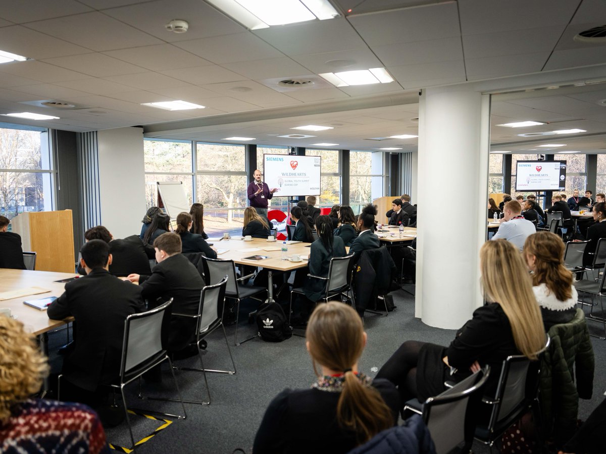 Siemens UK (@siemensuknews) on Twitter photo As world leaders meet for #COP28, we were delighted to host secondary school students from across Greater Manchester at Sir William Siemens House for 'Model COP' - a day of learning about sustainable futures, part of <a href="/WildHeartsGroup/">WildHearts Group</a> Global Youth Summit 👉 sie.ag/2GhYic As world leaders meet for #COP28, we were delighted to host secondary school students from across Greater Manchester at Sir William Siemens House for 'Model COP' - a day of learning about sustainable futures, part of <a href="/WildHeartsGroup/">WildHearts Group</a> Global Youth Summit 👉 sie.ag/2GhYic