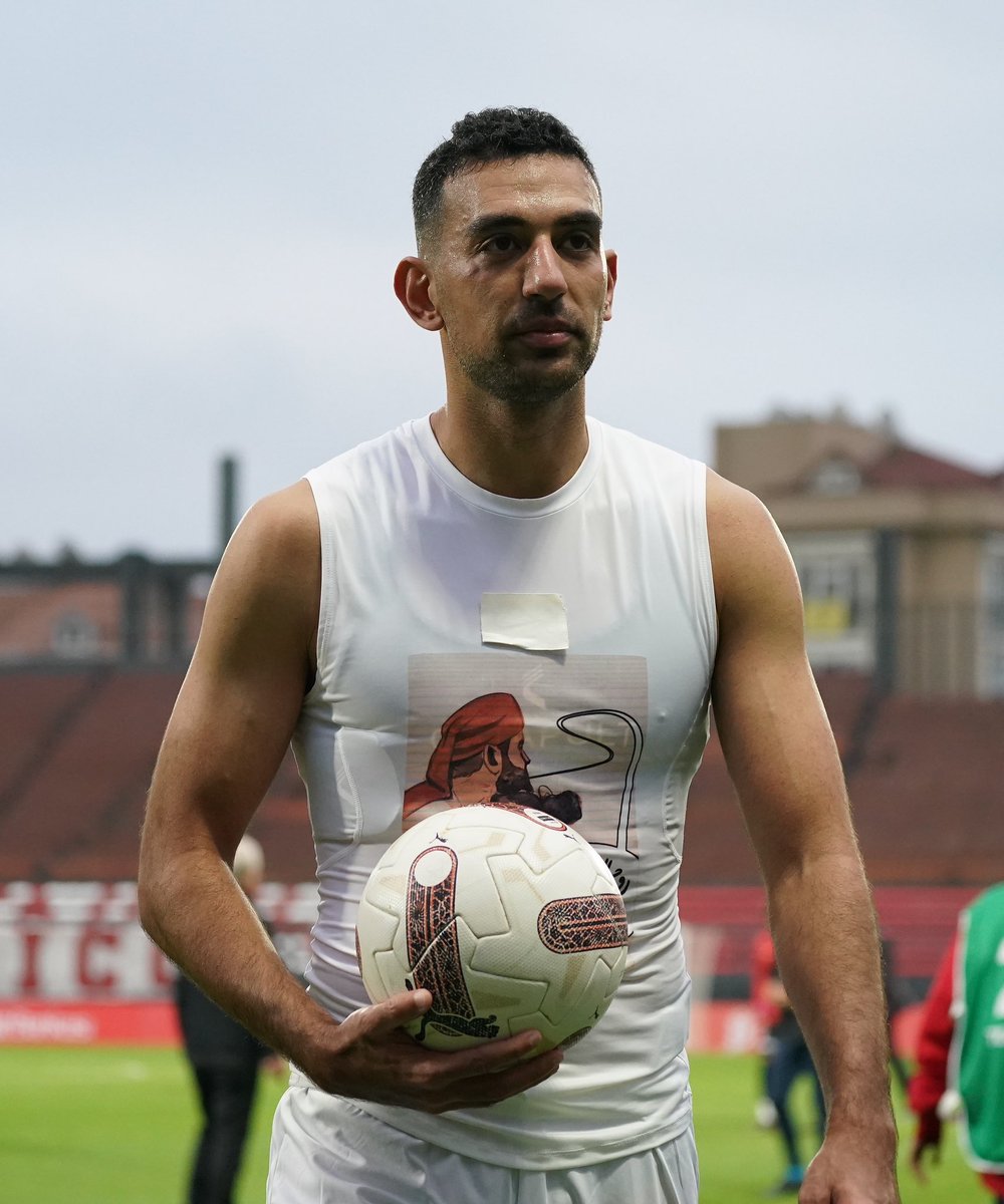 FilGoal's tweet photo. تضامن مع غزة ✅
سجل هاتريك ✅
قاد فريقه إلى دور الـ32 من كأس تركيا ✅

كوكا 👏🇪🇬 https://t.co/3plsNkrIAX