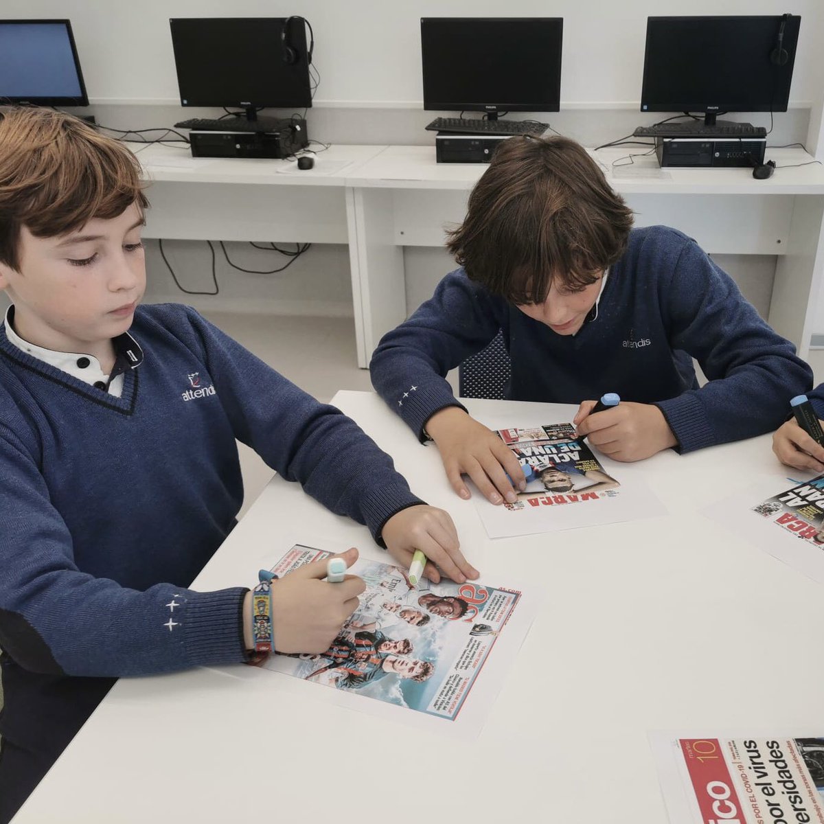 📚PEP 8 están en plena búsqueda de conocimiento en la unidad ‘Cómo nos expresamos’. En Lengua castellana, se aventuraron a explorar los distintos géneros de información. 🗞️🔍 ¡Están listos para conquistar el mundo con sus palabras! 🌟#attendis  #indagadores #ColegioSolicitanteIB