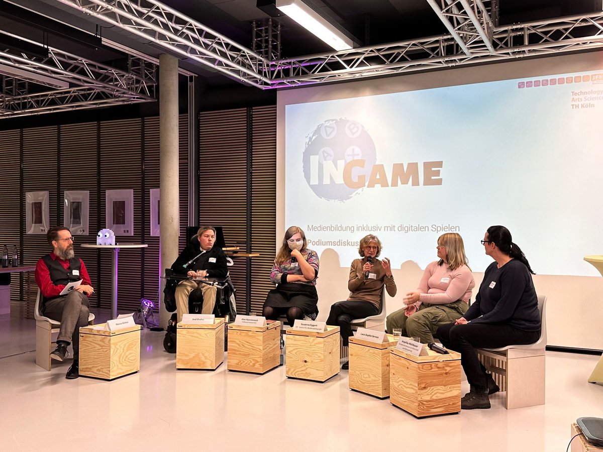 ComputerSpielAkademie【ツ】 (@computersak) on Twitter photo Barrierefreiheit und Games: Bei der #InGame-Tagung in Köln wurden Leitlinien für Spieleindustrie und Politik vorgestellt. Zusätzliche Idee von Moderator <a href="/monoxyd/">Marcus Richter</a>: Barrierefreiheitstechnologien als Open Source zur Verfügung stellen.
buff.ly/3Tda2QM Barrierefreiheit und Games: Bei der #InGame-Tagung in Köln wurden Leitlinien für Spieleindustrie und Politik vorgestellt. Zusätzliche Idee von Moderator <a href="/monoxyd/">Marcus Richter</a>: Barrierefreiheitstechnologien als Open Source zur Verfügung stellen.
buff.ly/3Tda2QM