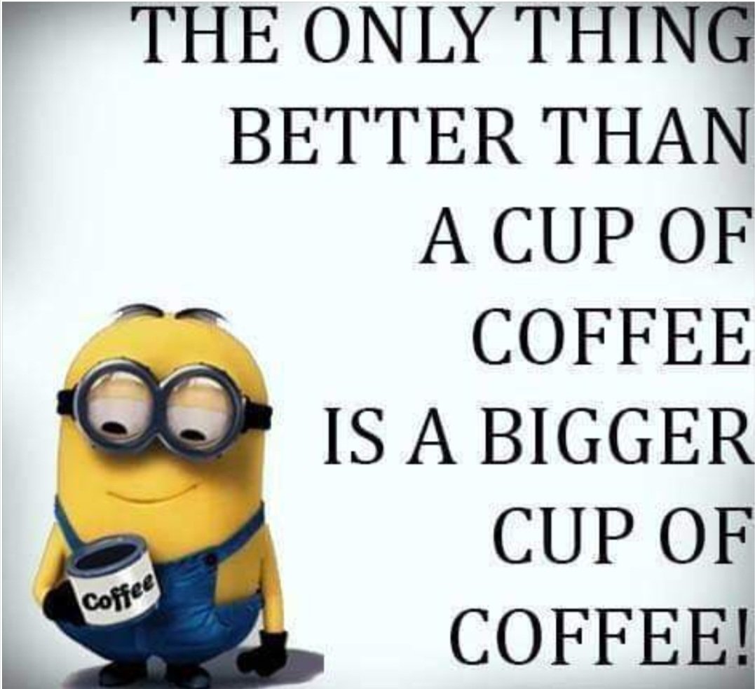 #BiggerIsBetter☕️especially on #Tuesdays #coffeeislife #coffeetotherescue #coffeepeeps