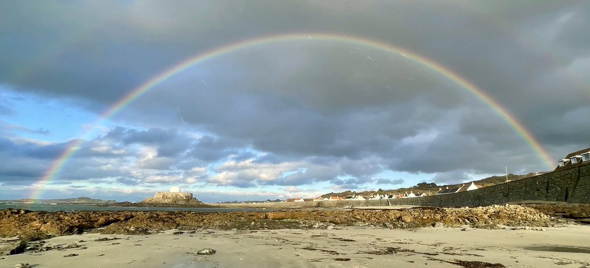 Somewhere over the rainbow……