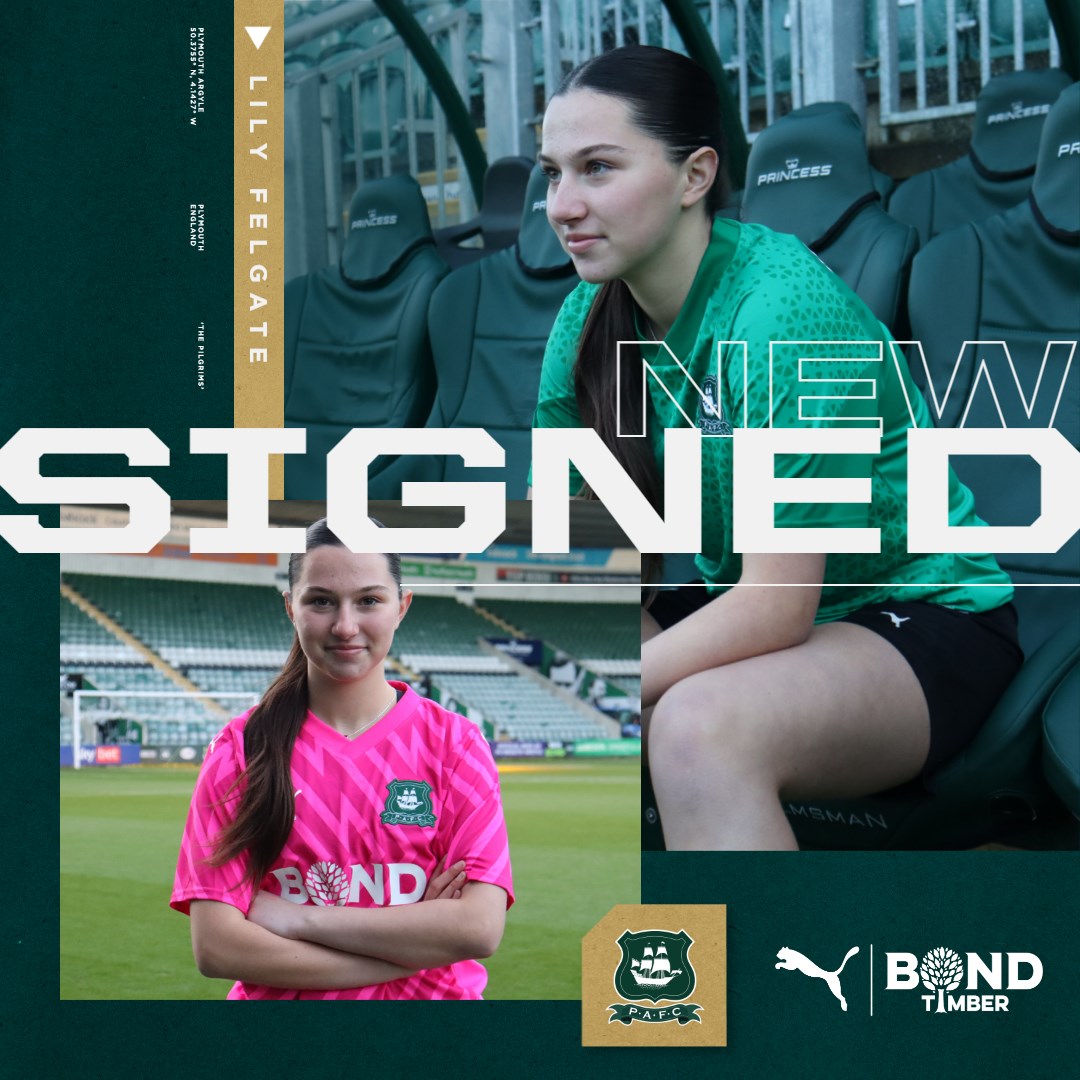 Green Army, please join us in welcoming goalkeeper Lily Felgate to Plymouth Argyle Women! Another exciting talent from our very own pathway 💪

We would also like to wish Lily a belated happy birthday 🥳

#incoming | #pafc