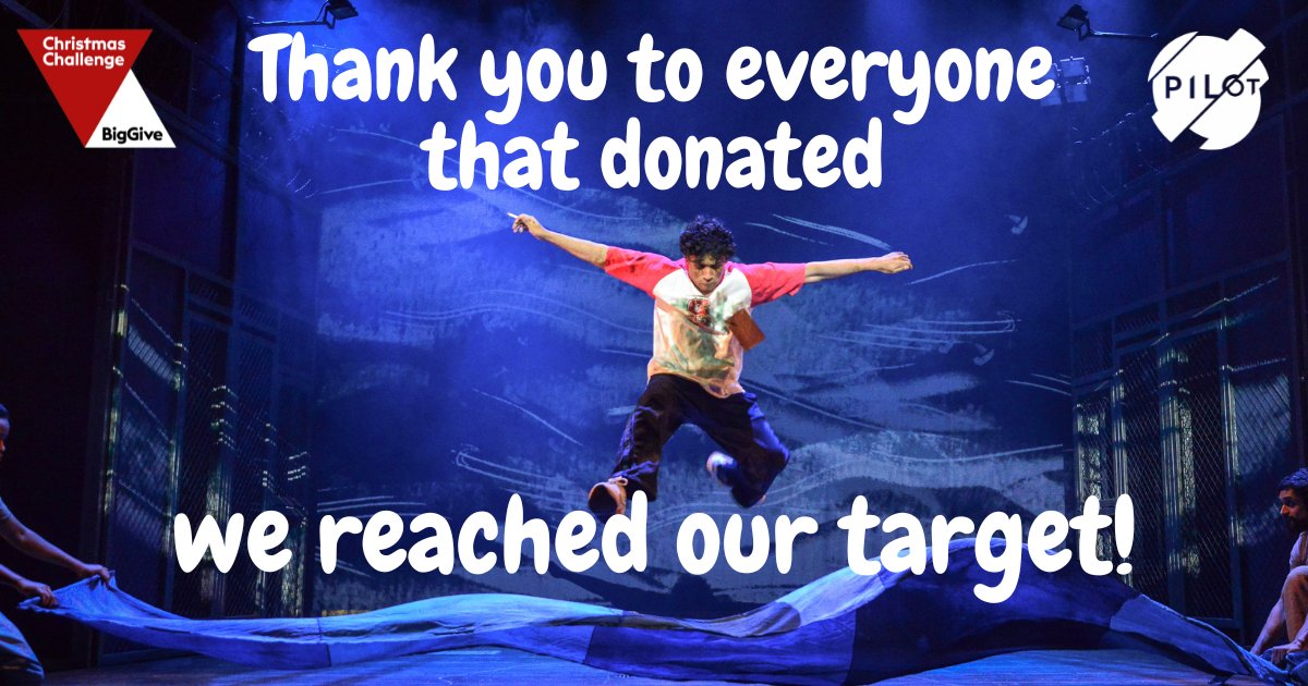 HUGE thanks to everyone that donated to our #JustTheTicket campaign, we hit our target &amp; the <a href="/BigGive/">Big Give</a> doubled it all! 
Every one of your donations will help us provide live theatre experiences for many disadvantaged young people at no cost to them ❤️