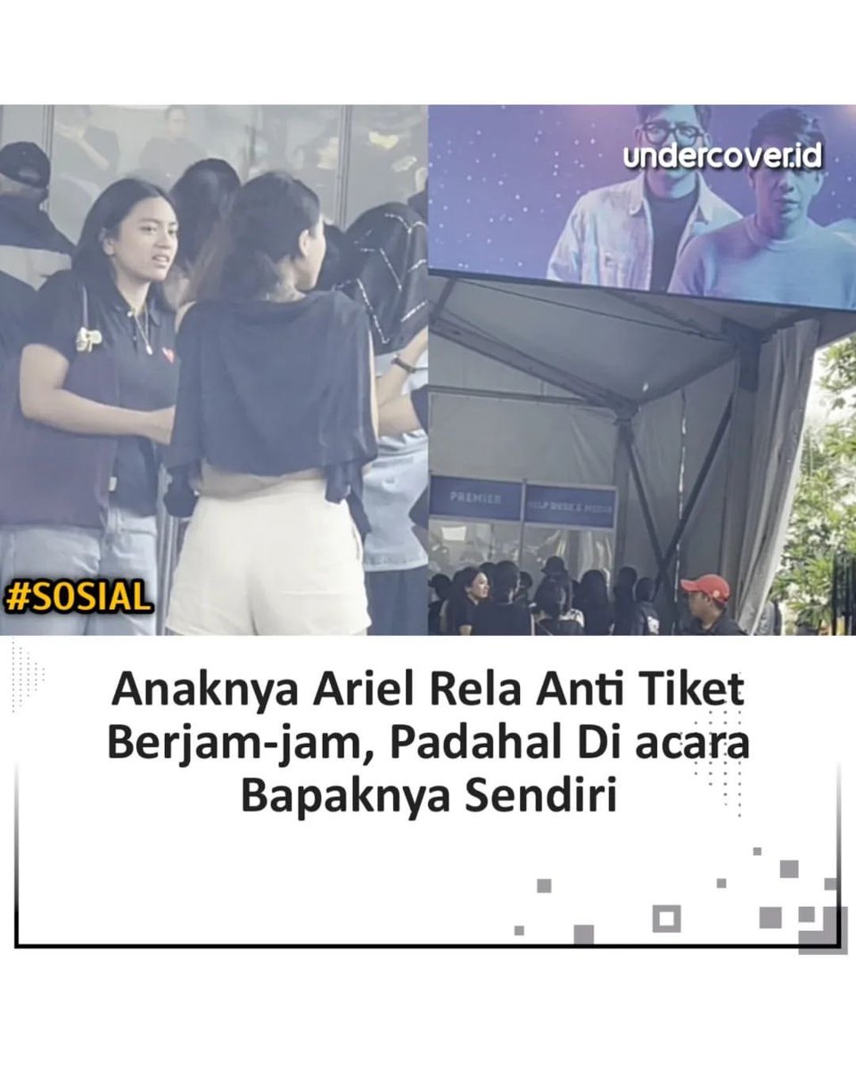 recehtapisayng's tweet photo. Hal tersebut terjadi dikonser grup musik Noah dalam pertunjukan bertajuk "Perjalanan Mengesankan Noah Melewati Mimpi" di Ancol Beach City International Stadium (BCIS), Jakarta Utara, Minggu, 3 Desember 2023. Dalam video tampak Presiden Joko Widodo (Presiden Jokowi) bersama Ibu Negara, Iriana Jokowi diacara tersebut.
