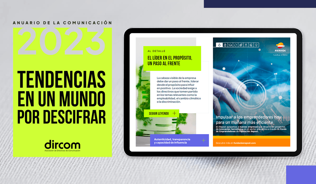 DircomSpain's tweet photo. ¿Qué se espera hoy de los líderes?

En el #AnuarioDircom2023, diferentes expertos en reputación aseguran que el líder actual debe dar un paso al frente y liderar desde el propósito para influir en positivo.

Accede al reportaje completo, aquí 👇🏼https://t.co/VVjftaqGpm https://t.co/UrLAByVHCU