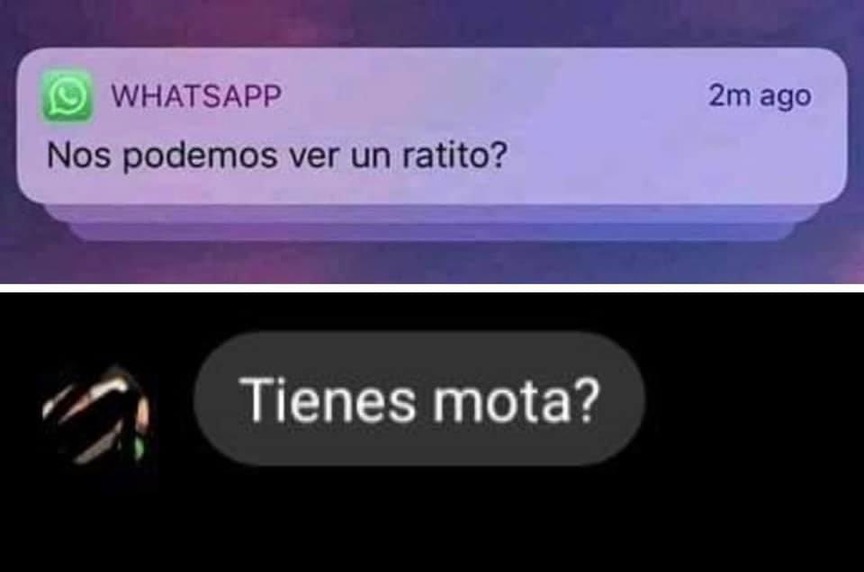 El mensaje que quiero que me llegue// El que me llega