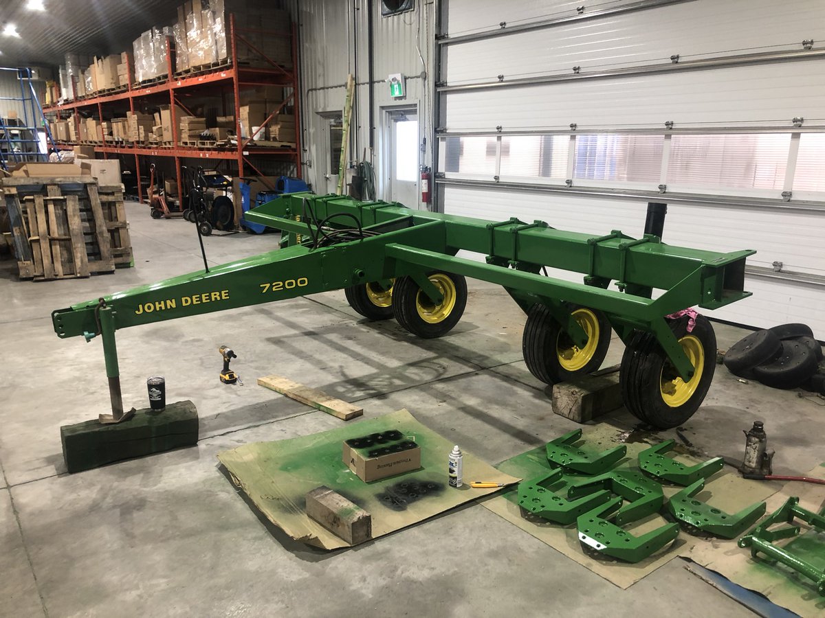 Frame painted and wheels back on