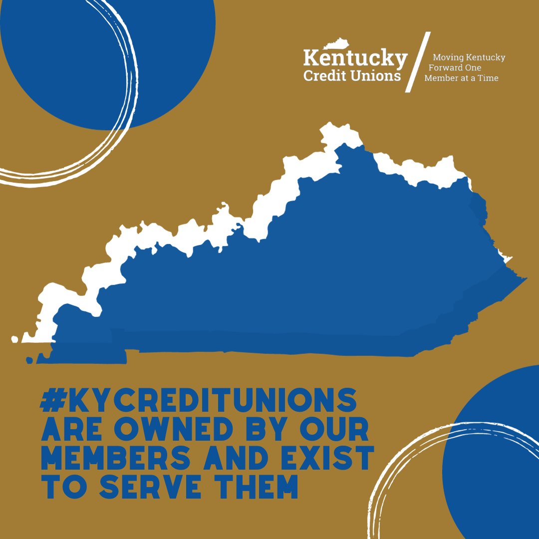 KYCreditUnions's tweet photo. Looking for a financial institution that puts your needs first? Consider #KYCreditUnions! As not-for-profit cooperatives, we're owned by our members and exist to serve them. Join us and experience the credit union difference today! #MoveKentuckyForward https://t.co/wj6BEPttgX